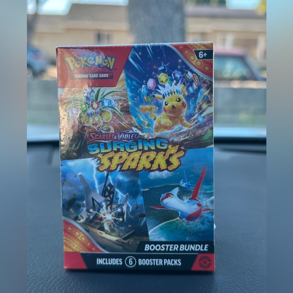 Pokemon TCG Scarlet and Violet Surging Sparks Booster Bundle Box Factory Sealed
